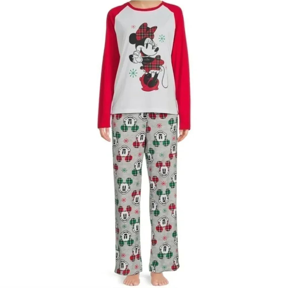 Disney Minnie and Mickey Mouse PJ Set Size 3X